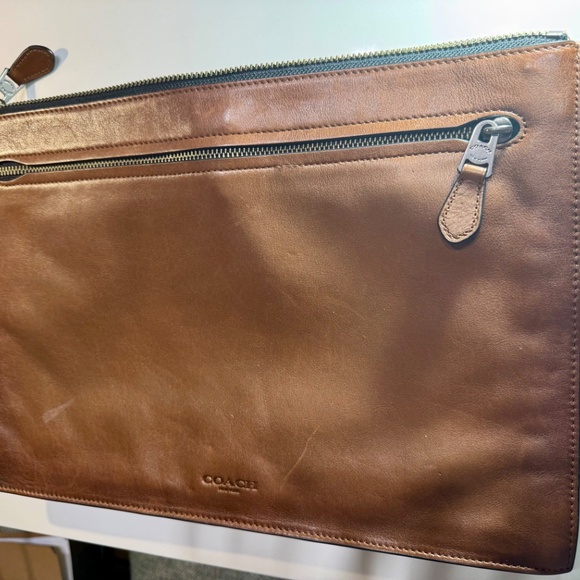 Coach Manhattan Convertible Slim Messenger Brief Business Bag - Picture 2 of 15